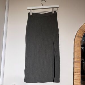 Abercrombie & Fitch Olive Skirt